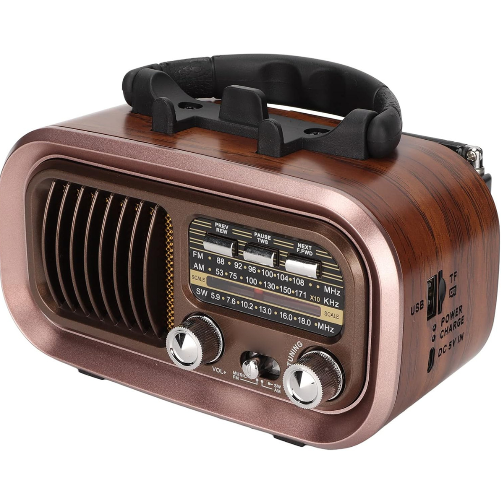 Miniatura 4 de Radio Retro Fm Am Sw Bluetooth rv-109bt
